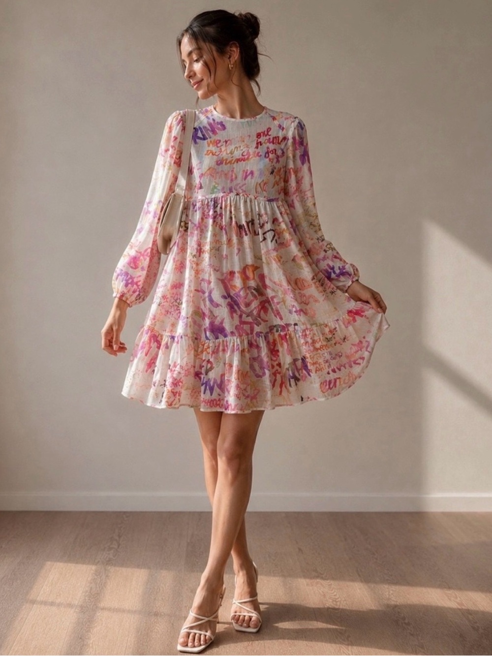 New w/Tags Zimmerman Ballerina Graffiti Dress Size 2
